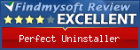 Findmysoft Perfect Uninstaller Editor's Review Rating