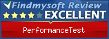 Findmysoft PerformanceTest Editor's Review Rating