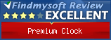 Findmysoft Premium Clock Editor's Review Rating
