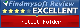Findmysoft Protect Folder Editor's Review Rating