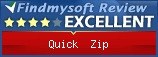 Findmysoft Quick Zip Editor's Review Rating