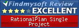 Findmysoft RationalPlan Single Project Editor's Review Rating