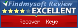 Findmysoft Recover Keys Editor's Review Rating