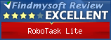 Findmysoft RoboTask Lite Editor's Review Rating