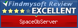 Findmysoft SpaceObServer Editor's Review Rating