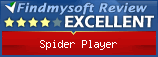 Findmysoft Spider Player Editor's Review Rating