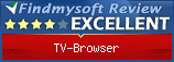 Findmysoft TV-Browser Editor's Review Rating