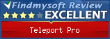 Findmysoft Teleport Pro Editor's Review Rating