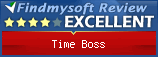 Findmysoft Time Boss Editor's Review Rating