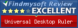 Findmysoft Universal Desktop Ruler Editor's Review Rating