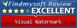 Findmysoft Visual Watermark Editor's Review Rating