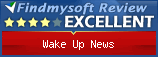 Findmysoft Wake up News Editor's Review Rating