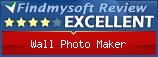 Findmysoft Wall Photo Maker Editor's Review Rating