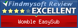 Findmysoft Womble EasySub Editor's Review Rating