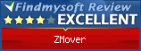 Findmysoft ZMover Editor's Review Rating