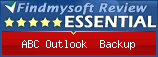 Findmysoft ABC Outlook Backup Editor's Review Rating