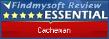 Findmysoft Cacheman Editor's Review Rating