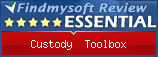 Findmysoft Custody Toolbox Editor's Review Rating