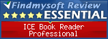 Findmysoft ICE Book Reader Professional Editor's Review Rating