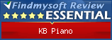 Findmysoft KB Piano Editor's Review Rating