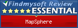 Findmysoft MapSphere Editor's Review Rating