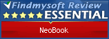 Findmysoft NeoBook Editor's Review Rating