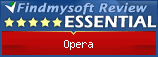 Findmysoft Opera Editor's Review Rating