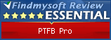 Findmysoft PTFB Pro Editor's Review Rating