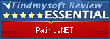 Findmysoft Paint.NET Editor's Review Rating