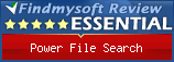 Findmysoft Power File Search Editor's Review Rating