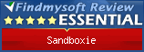 Findmysoft Sandboxie Editor's Review Rating