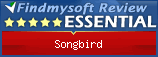 Findmysoft Songbird Editor's Review Rating