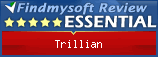 Findmysoft Trillian Editor's Review Rating