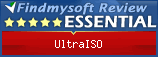 Findmysoft UltraISO Editor's Review Rating