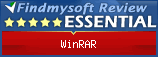 Findmysoft WinRAR Editor's Review Rating