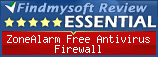 Findmysoft ZoneAlarm Free Antivirus + Firewall Editor's Review Rating