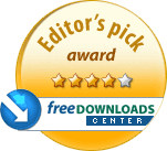 FreeDownloadsCenter.com: Editor's Pick award