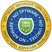 Auszeichnung „Software Informer Virus Free“