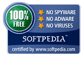 100% FREE Certified by Softpedia