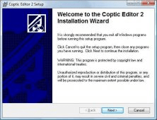 Coptic Editor: Screenshots - Software Informer