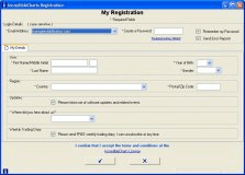 First time registration window