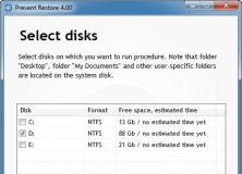 Selecting Disk