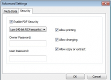 Security Options