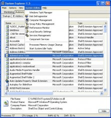Add-on manager and system utilities