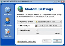 Modem settings
