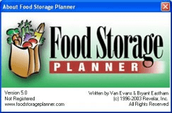 About Food Storage Planner