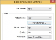 Encoding Settings