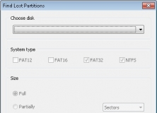 Find Lost Partitions