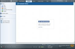Log-in to Facebook in RealPlayer