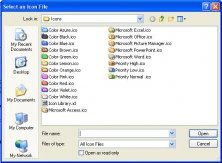 Selecting Icon File